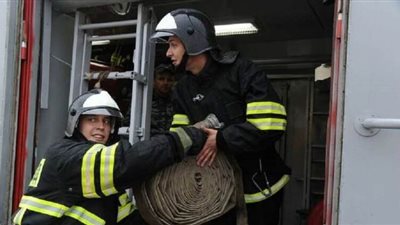 احتراق مستودع للكمامات الطبية في فرنسا