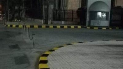 استمرار دهان البلدورات بطريق الكورنيش في الإسكندرية