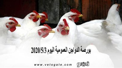 بورصة الدواجن العمومية اليوم 2020/5/3