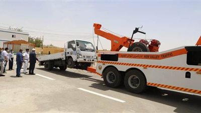 محافظ الوادي الجديد يدشن ونشا للحوادث بتكلفة 2.6 مليون جنيه | صور
