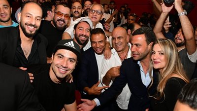 زحام شديد بالعرض الخاص لفيلم 