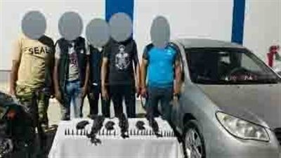 ضبط المتهمين باختطاف مسجل خطر وإصابة نجل مالك مقهى بدمياط
