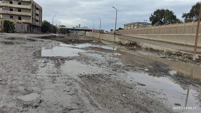 طريق ام زغيو بالإسكندرية تائه بين وعود وتصريحات المسئولين والنواب 