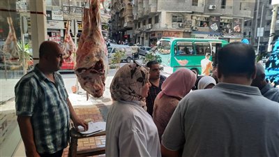 تحرير 68 محضرا في 112 حملة رقابية لمديرية الطب البيطري بالإسكندرية على المحال والأسواق