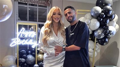 رياض محرز يُرزق بـ