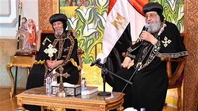 البابا تواضروس يستقبل بطريرك إريتريا