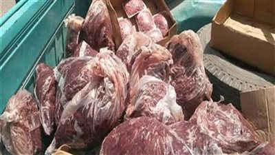 مصادرة 8.3 طن لحوم ودواجن فاسدة قبل ترويجها بالقليوبية