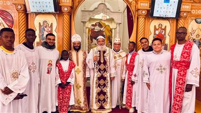 الأنبا جوزيف يكثف نشاطه لخدمة الكنيسة في ناميبيا