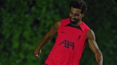 محمد صلاح يشارك في تدريبات ليفربول| صور 