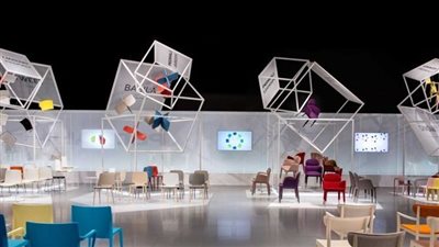 ديكورات منزلية فى معرض الأثاث بميلانو|فيديو