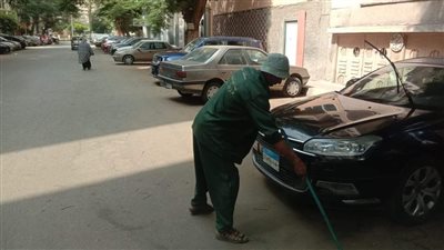 رفع 5152  طن مخلفات بأحياء الجيزة | صور