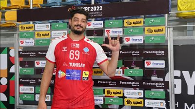 لاعب يد تونس: الانتصار على نيجيريا مهم وسعيد بالتنظيم المصري