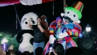 عروض فنية وفقرات العرائس.. احتفالات المواطنين بعيد الأضحي بنوادي أسيوط 