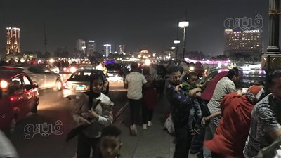 زحام على كوبري قصر النيل احتفالا بعيد الأضحى |صور 
