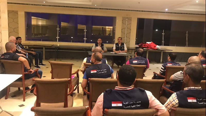 أعضاء بعثة الحج الطبية