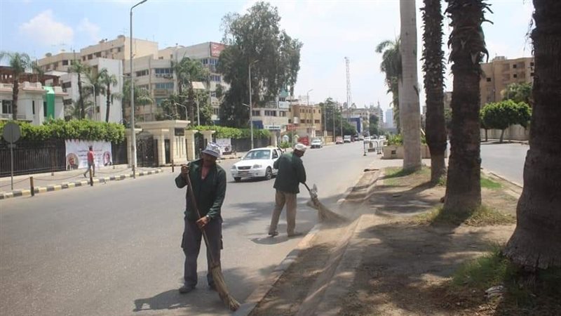 حملة نظافة في الجيزة