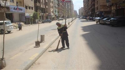 رفع 1105 أطنان مخلفات بالأحياء بمحيط الحدائق في الجيزة