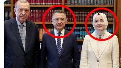 جواز بختم جمهوري.. أردوغان يشهد خطبة نائبه على مستشارته في القصر الرئاسي