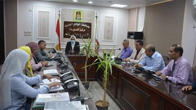 نائب محافظ الوادي الجديد تتابع أداء غرف العمليات خلال أيام العيد