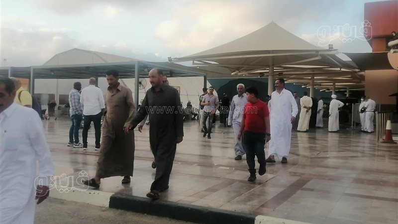 الحجاج في مطار القاهرة