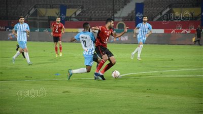 الأهلي يضرب فيوتشر 0/3 في الشوط الأول بالدوري الممتاز | صور