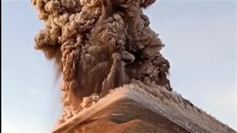 إنفجار بركان جواتيمالا