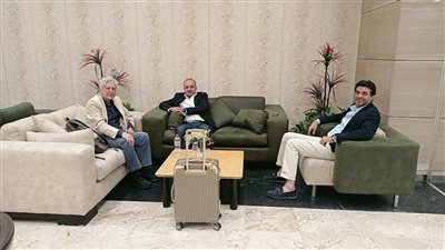 الحسيني يستقبل رئيس الاتحاد الدولي للسلاح