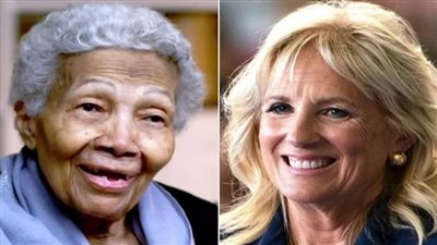 كتيبة عسكرية نسائية فوق سن الـ90.. جيل بايدن تشكر 