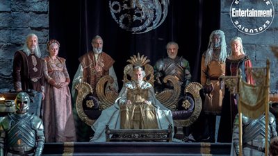 مجلة EW تنشر صور حصرية من مسلسل House Of Dragon قبل عرضه