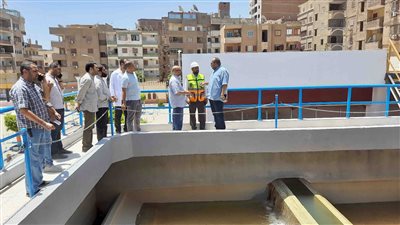 رئيس مياه سوهاج يتفقد مركز تدريب السلامة والصحة المهنية والورش الفنية 