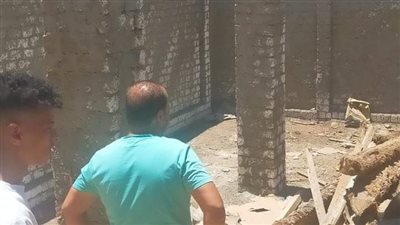 هدم سور وإزالة مبان مخالفة في الحوامدية | صور