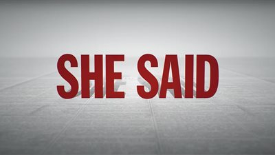 اللقطات الأولى لفيلم She said عن قضايا التحرش الجنسي لـ هارفي واينستين