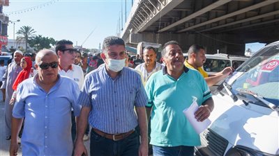 جولة تفقدية لسكرتير محافظة الإسكندرية لمتابعة الالتزام بالتعريفة الجديدة