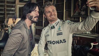 كيانو ريفز ينتج مسلسلا وثائقيا عن الفورمولا1 لصالح شبكة +Disney 