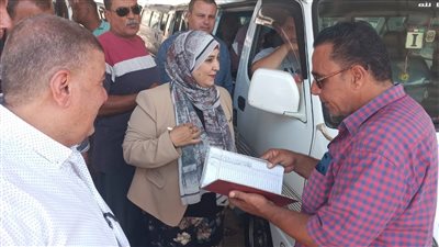 حملات مكثفة بالدقهلية للتأكد من الالتزام بتعريفة المواصلات | صور 