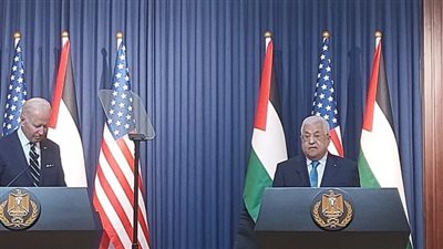 أبومازن لـ الرئيس الأمريكي: مفتاح السلام والأمن في منطقتنا يبدأ بالاعتراف بدولة فلسطين 