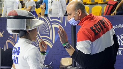 أولمبياد باريس، ناردين إيهاب تصعد لدور الـ 32 بمنافسات سيف المبارزة