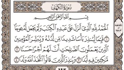 أفضل وقت لقراءة سورة الكهف يوم الجمعة