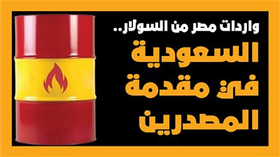 واردات مصر من السولار.. السعودية في مقدمة المصدرين | إنفوجراف