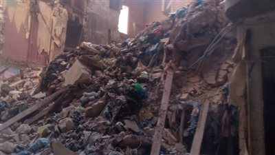 انهيار عقار قديم دون إصابات بشرية في الإسكندرية 