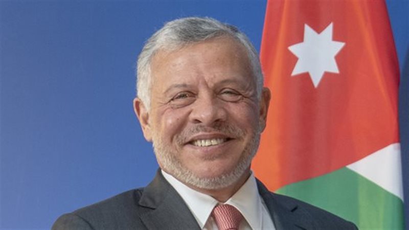 العاهل الأردني 