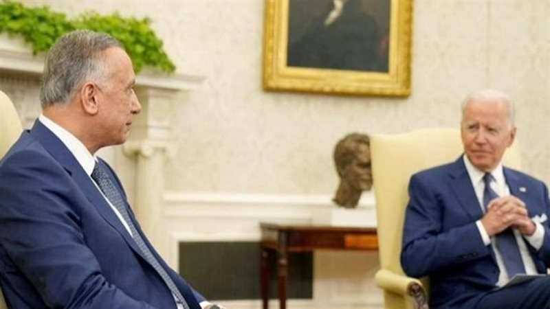 بايدن والكاظمي 