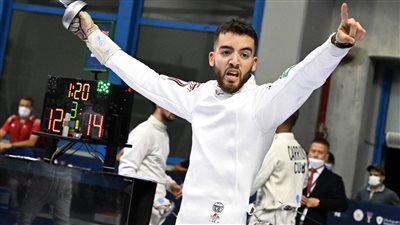 أحمد السيد يتأهل لدور الـ64 الرئيسي لسيف المبارزة في بطولة العالم للسلاح