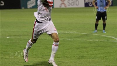 بن شرقي يحرز هدف الزمالك الأول في مرمى غزل المحلة