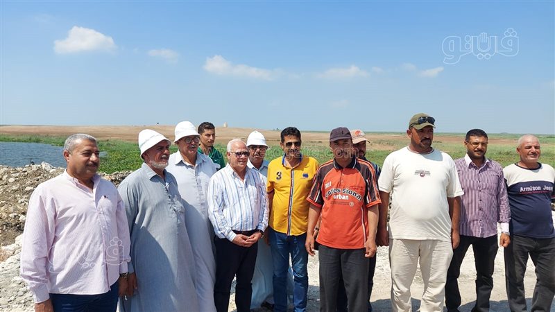 زيارة المحافظ لبحيرة