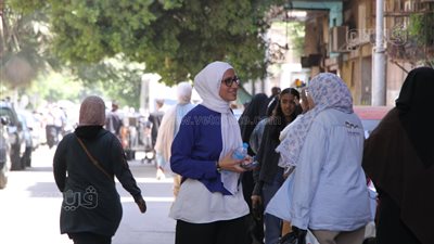 طالبات الثانوية العامة: امتحان التفاضل والتكامل في مستوى الطالب المتوسط | صور