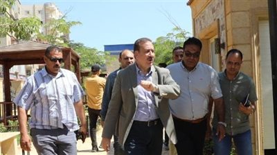 محافظ المنوفية يجازي نائب رئيس مدينة منوف لسوء حالة النظافة العامة