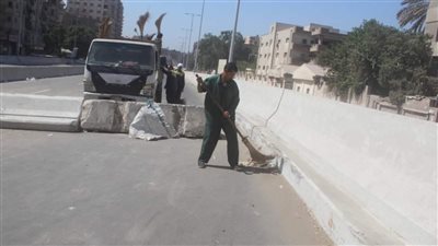 رفع 8000 طن مخلفات بأحياء جنوب الجيزة