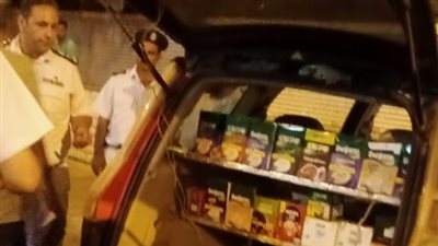 حملة ليلية لإزالة الإشغالات والتعديات بطريق نمرة 6 والكورنيش الجديد بالإسماعيلية | صور