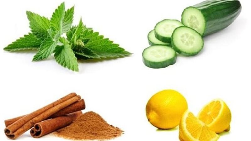 مواد طبيعية للتخلص